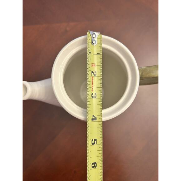 Metlox Sculptured Zinnia Coffee Pot With Lid POPPYTRAIL - Picture 11 of 12